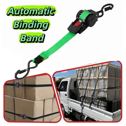 Retractable Ratchet Straps