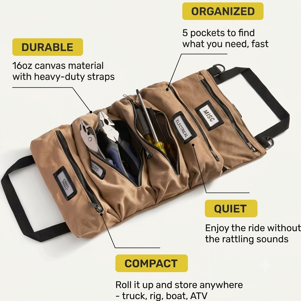 RigRoll™ Canvas Tool Roll
